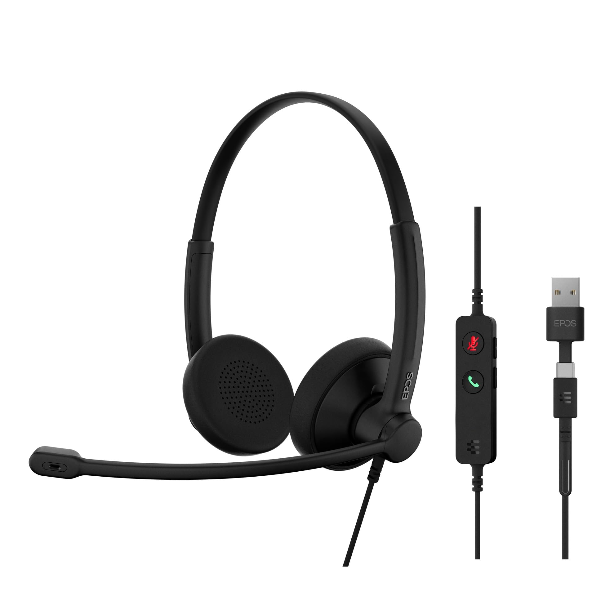 Amazon.co.jp: EPOS IMPACT 100 UC ステレオ USB-C+A ヘッドセット