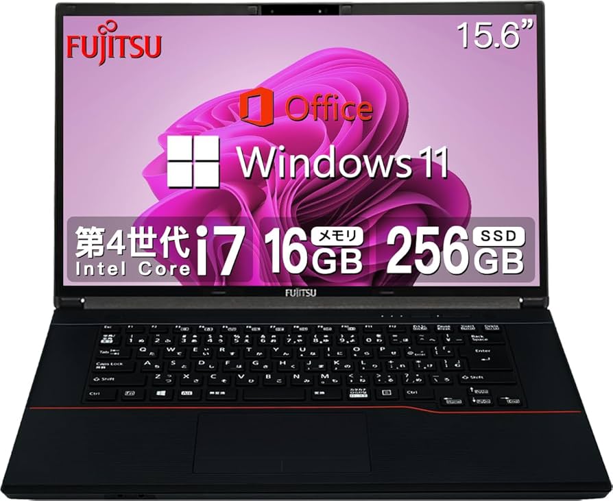 T376 Fujitsuノートパソコン i7メモリ8GサクサクWindows11 富士通 デスクトップパソコン Office付き 新品 同様 Windows11