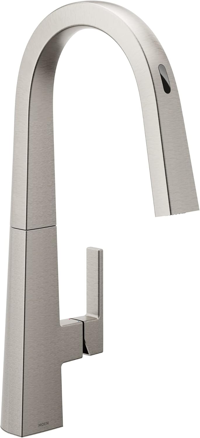 Moen Nio Spot Resist Stainless Smart Faucet Touchless PullDown Sprayer