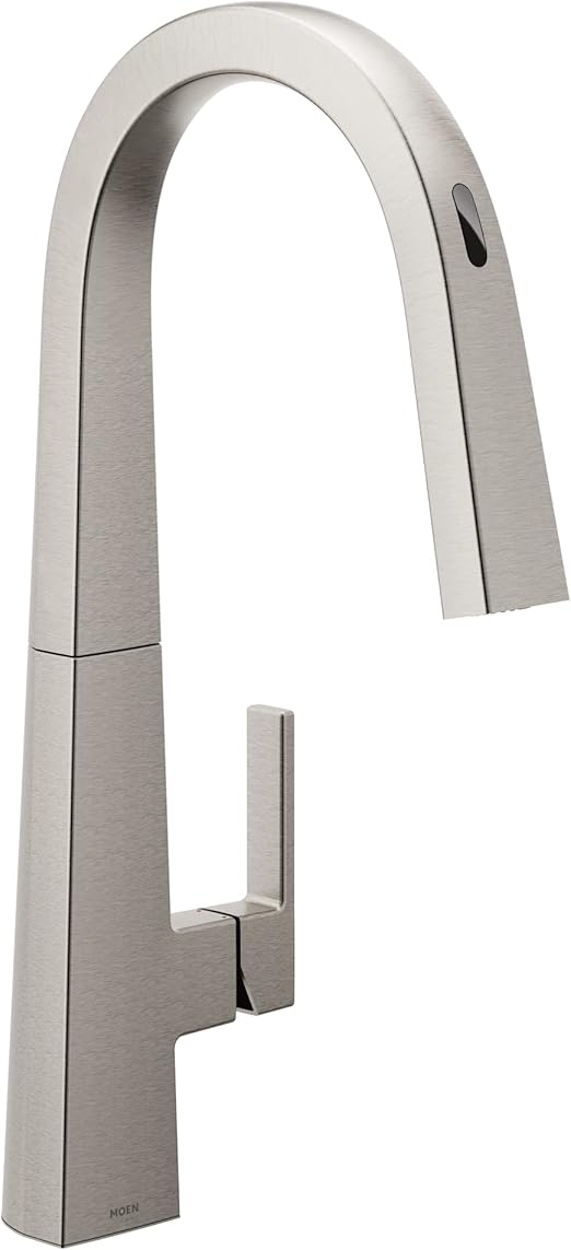 Moen Nio Spot Resist Stainless Smart Faucet Touchless PullDown Sprayer