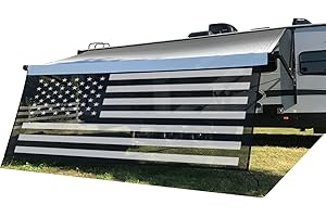 Tentproinc Camper RV Awning Sun Shade Screen 8' X 15' 3'' (American...