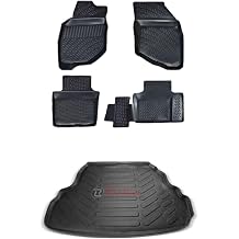 Rizline Honda City 2002-2008 ile uyumlu 3d Havuzlu Paspas + Honda City 2002-2008 ile uyumlu 3d Bagaj Havuzu