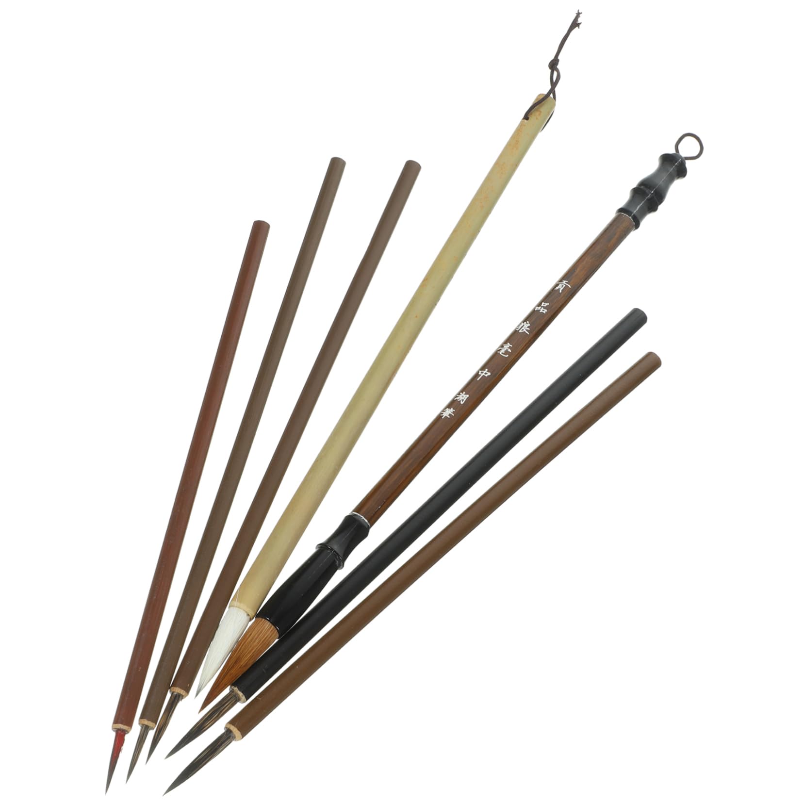 OSALADI Chinese Ink Brush Set 7pcs Calligraphy Brush Pen Calligraphy Kits Adults for Beginners