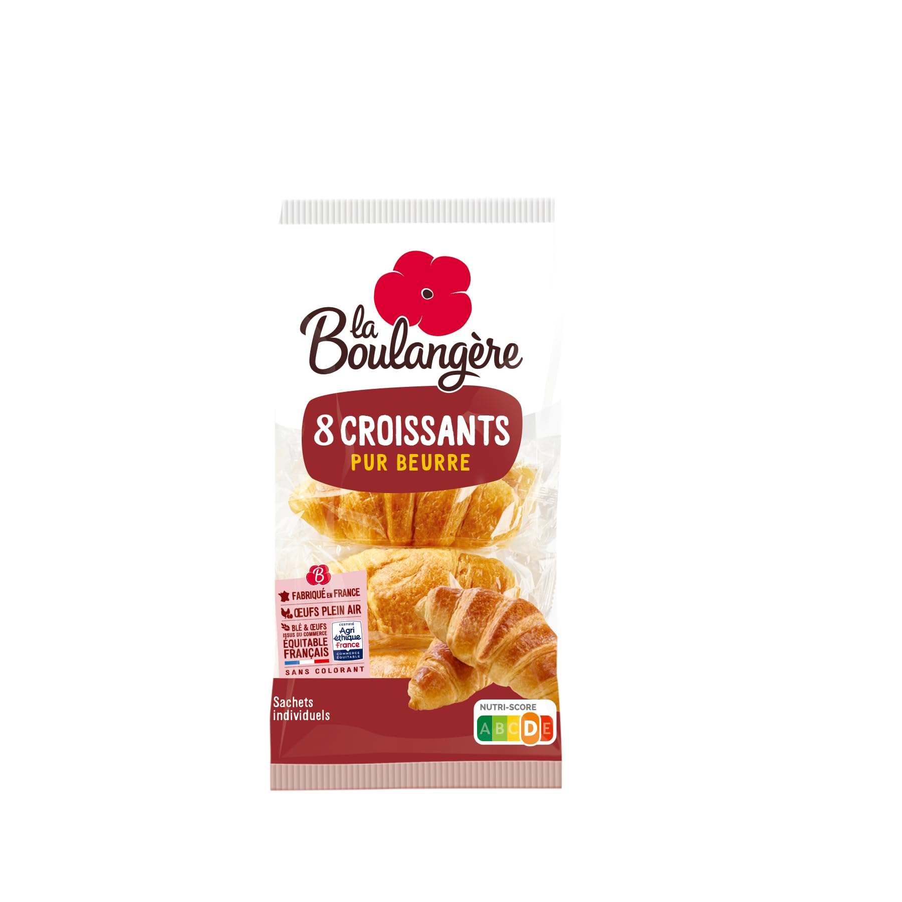 Croissants pur beurre 320g LA BOULANGÈRE
