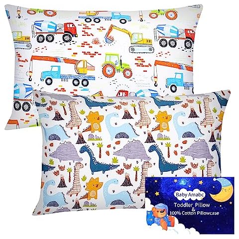 Baby Amabc Dinosaur Pillowcase Set for Kids Cover