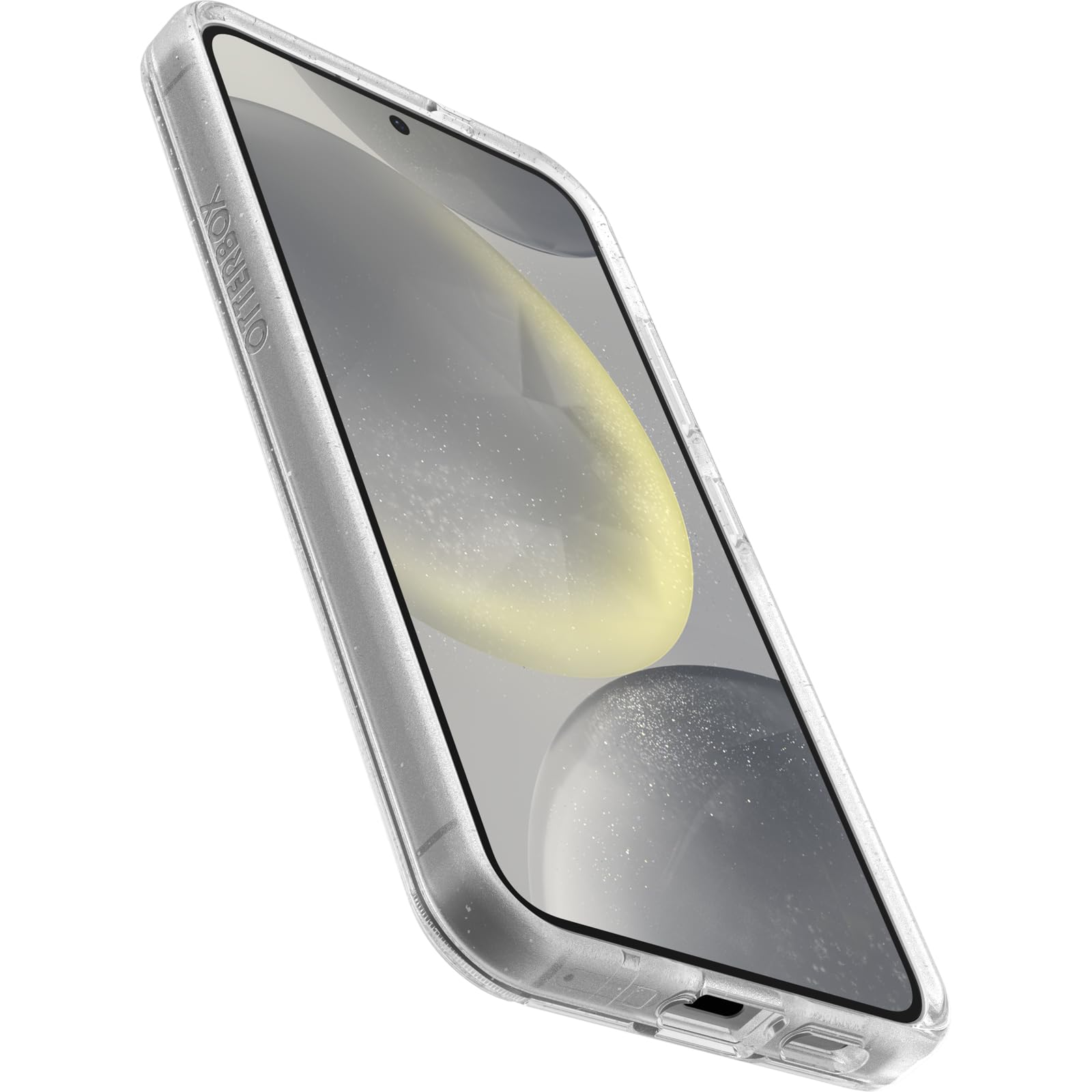 OtterBox Symmetry Clear Case per Samsung Galaxy S24, Custodia sottile, a prova di caduta, Testata per resistere a 3 volte il numero di cadute secondo gli standard militari, Stardust