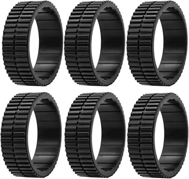 PAccesoriu de inlocuire a pieselor cu Role pentru aspiratoare, compatibil for iRobot Braava 320 321 345 345 375 380 380 380 380T 390 390 390 390T Mint 4200 5200 5200C Color 6PCS