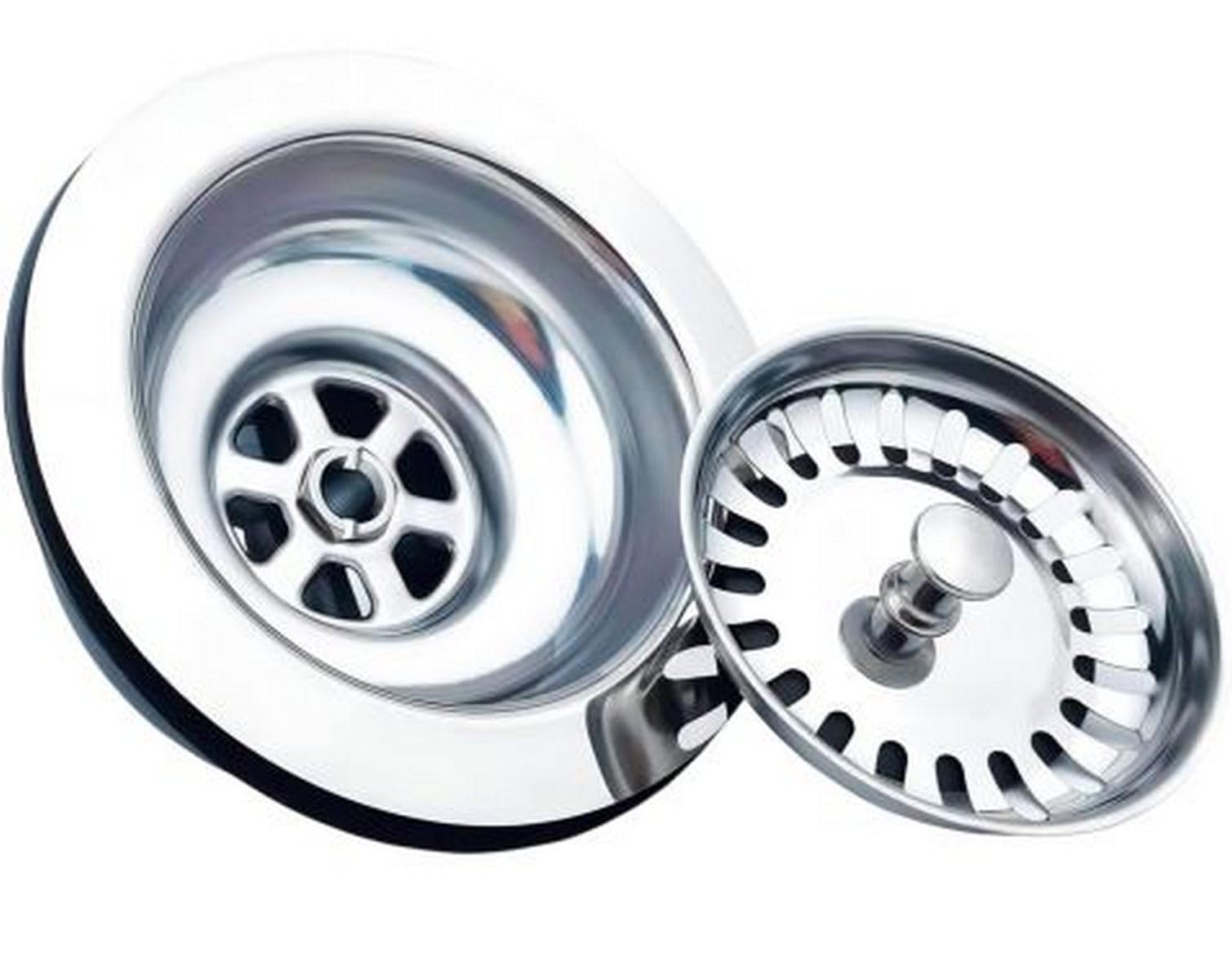 Fregadero Circular Infiniton, Ancho Especial, Orificio para Griferia, Acero Inoxidable (1 Seno Circular + Escurridor || Reale85CC1)