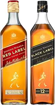 Amazon.co.jp: 【2本セット】JOHNNIE WALKER(ジョニーウォーカー