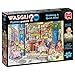 Jumbo, Wasgij, Retro Mystery 18 - Grabbing a Quick Bite!, Unique Collectable Jigsaw Puzzles for Adults, 1,000 Piece