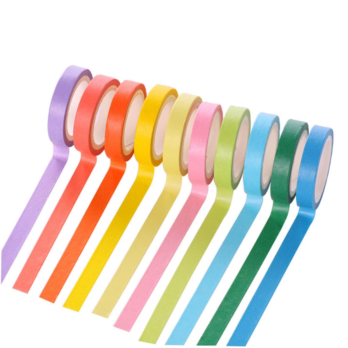 COHEALI 3 Set Di Nastri Washi Decorativi Larghi Per Scrapbooking Mascheratura Di Carta Adesiva Griglia Con Motivi Solidi 17 Pezzi * 3