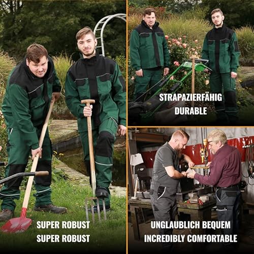 TMG® Robusti Pantaloni da Lavoro da Uomo | Verde |...