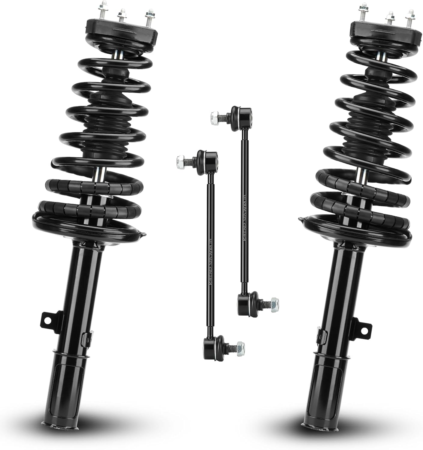 Rear Struts Shock Absorber Sway Bar Links Kit Fit for Lexus ES300 2002 2003, for Toyota Camry 2002 2003, Built After 12/05 Production Date, Replace 171493, 171492, K90345, 4Pcs
