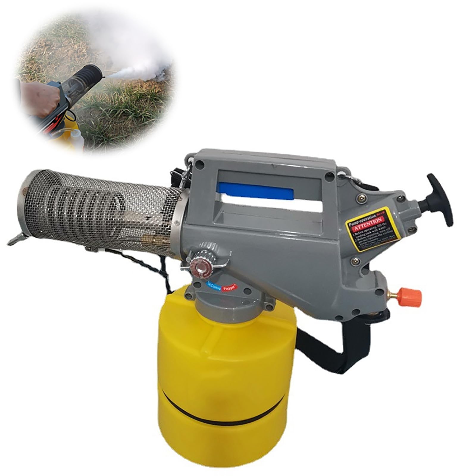 2L Handheld-Nebelmaschine, kein Lärm, Flüssiggasstrom, für Fotografie, Veranstaltungen im Freien, Partys, Bühneneffekte, Hochzeiten, Halloween, Desinfektion, Sprühmaschine für drinnen und draußen