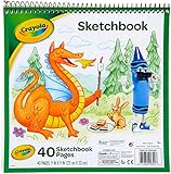 Crayola Sketchbook 9 inch x 9-40 Sheets Pack (6-Pack)6