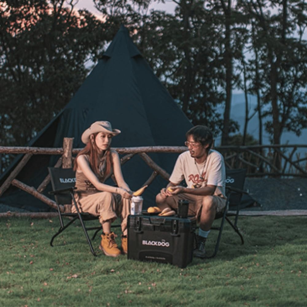 Amazon | BLACK DOGブラックドック キャンプ用 アイスボックス 車中泊