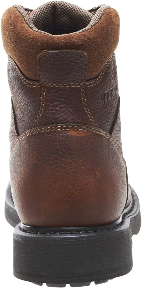 Wolverine Men's Tremor 6" Durashock Work Boot 7 X-Wide Brown