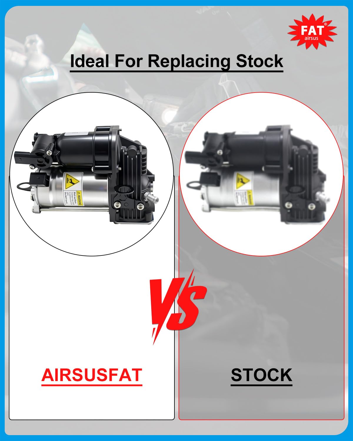 Pompa del compressore della sospensione dell'aria per montare Mercedes Benz W164 X164 GL350 GL450 GL550 ML350 ML450 ML500 ML550 ML63AMG 2006-2012 1643201204 A1643200504