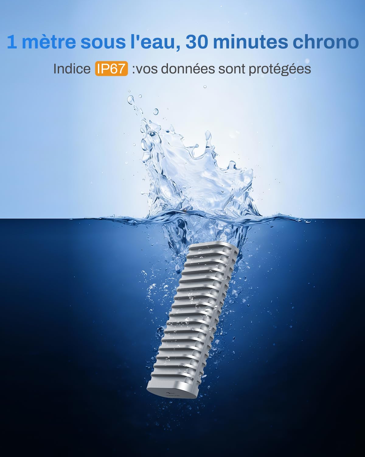 TERRAMASTER D4-320 + D1 SSD – Boîtier de Stockage USB 4 Baies pour Disque Dur + Boîtier 1 Baie pour SSD M.2 NVMe