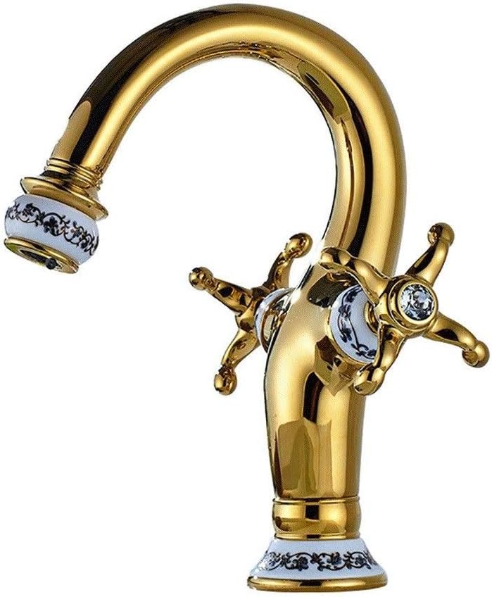 Basin Faucet White Chrome Waterfall tap washbasin Bath faucets Brass Basin Mixer