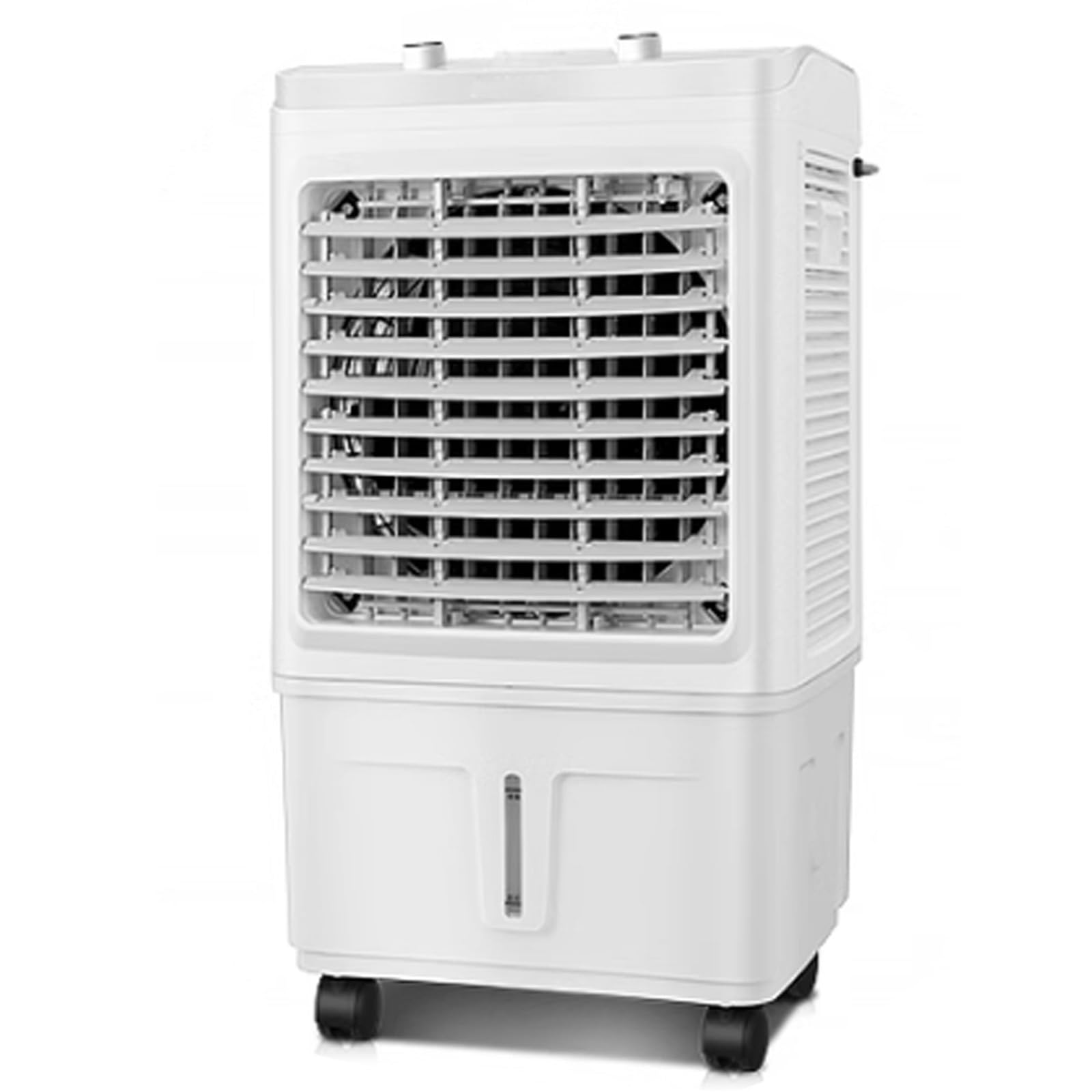 AYCDL 3 In 1 Evaporative Air Cooler, 3-Speed Portable Swamp Cooler, 40L Tank, 120° Oscillation, Knob Control, for Large Rooms, Factory, Outdoor Use,Black