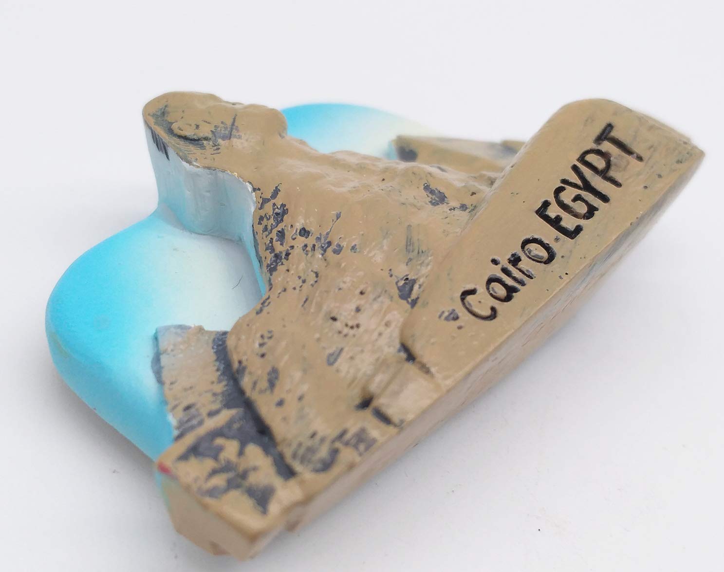 Magnete Frigorifero 3D Sfinge Cairo – Souvenir Viaggio Egitto, Decorazione Casa Resina, Regalo Originale