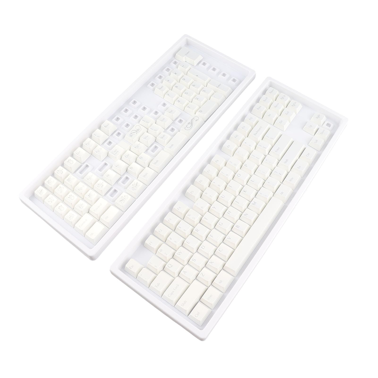 152 klawisze PBT XDA Profile, zestaw klawiszy mechanicznych, pełne dostosowanie klawiszy do klawiatur 61, 87, 98, 104, 108, z uchwytem do klawiszy, uniwersalne dopasowanie do przełączników Cherry MX