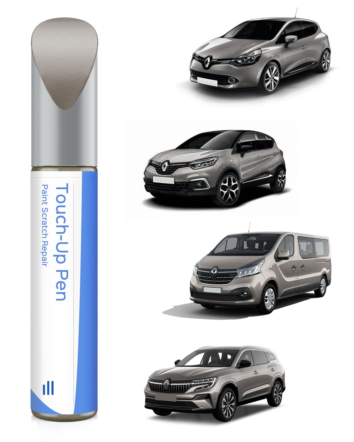 Pintura para retoques de Renault D69 Gris Platine metálico/gris platino metálico, coincidencia exacta, reparación de arañazos y desconchados — view 15
