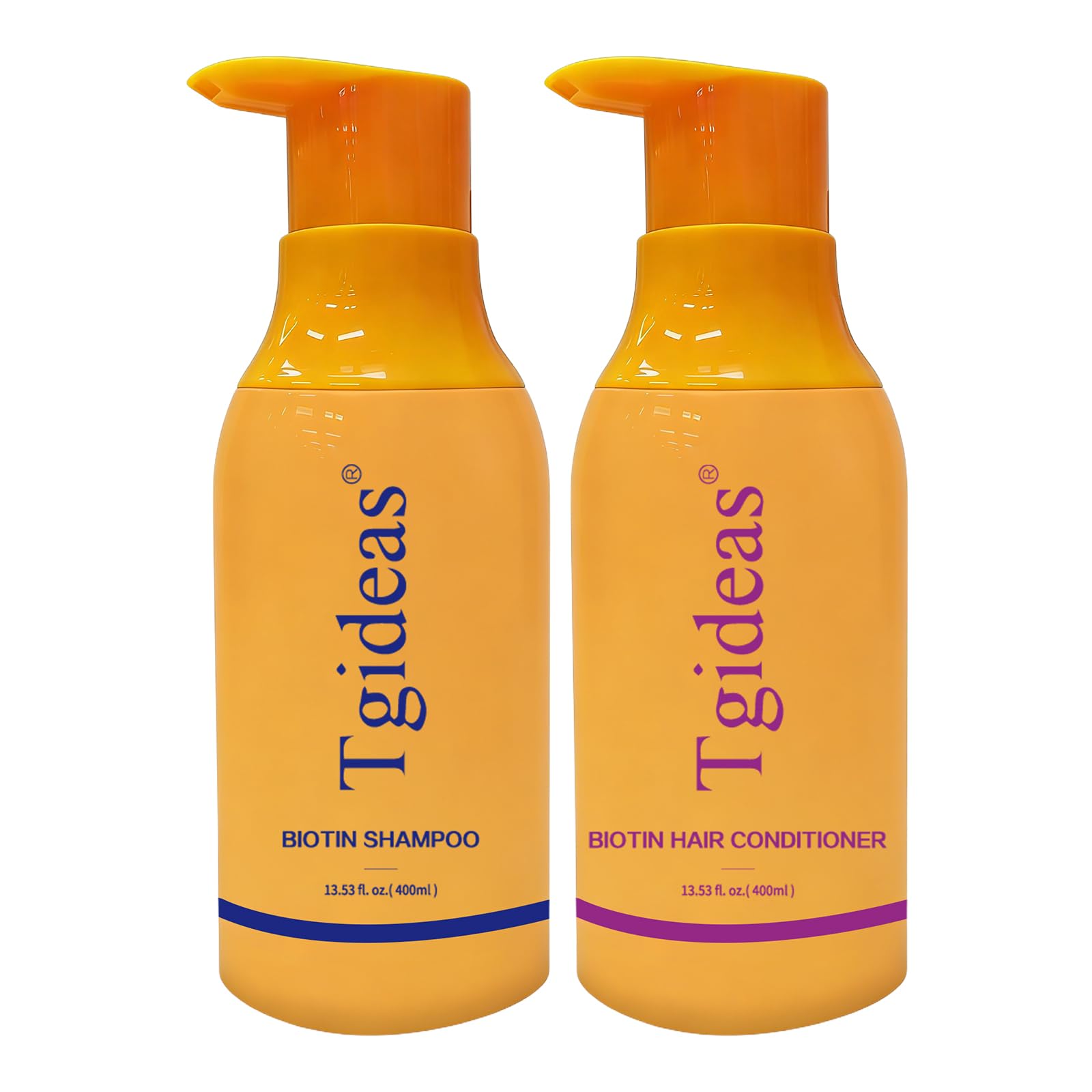 Tgideas Biotin Shampoo & Conditioner Set for Thinning Hair, Thickening