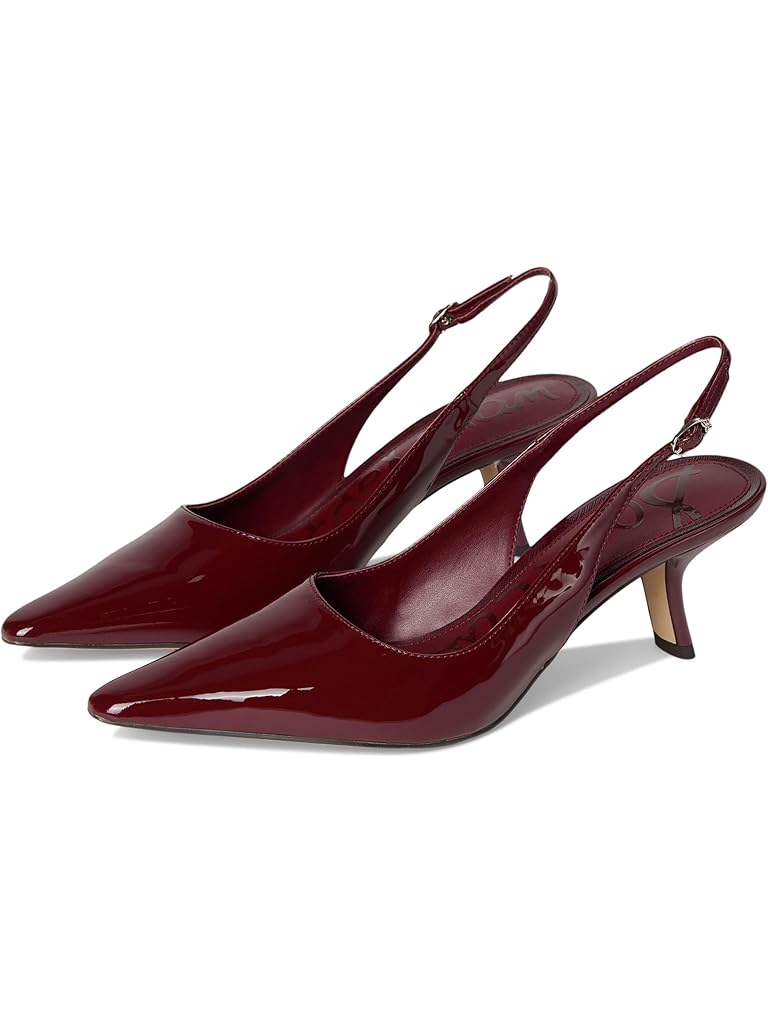 Burgundy Sam Edelman Bianka Sling Slingback Shoes