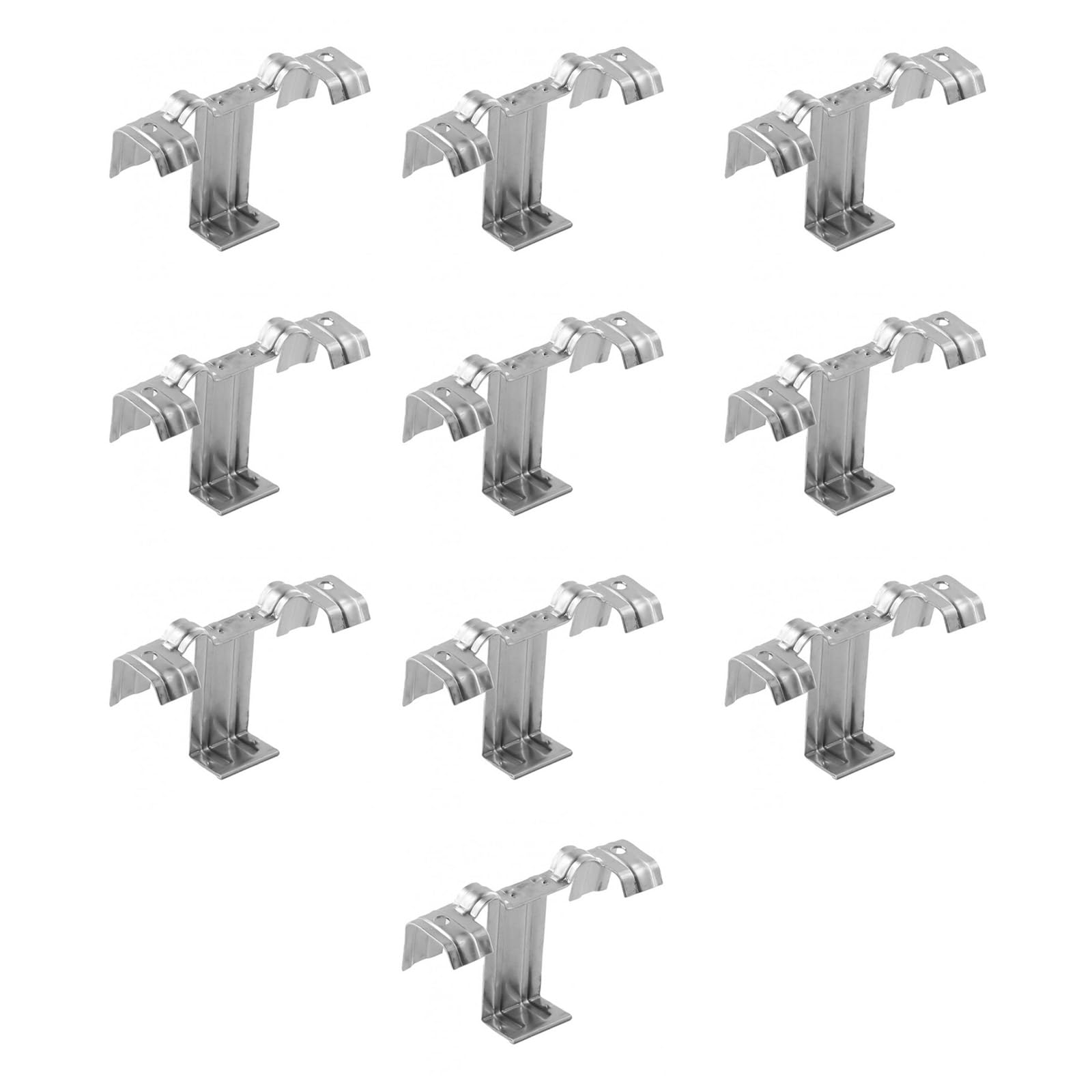 Elnwnnkc 33Mm 10Pcs Solar Panel Cleaning Drainage Clamp Waterproof Frame Rainwater Drainage Clip For Photovoltaic Maintenance Photovoltaic Panel Water Guide