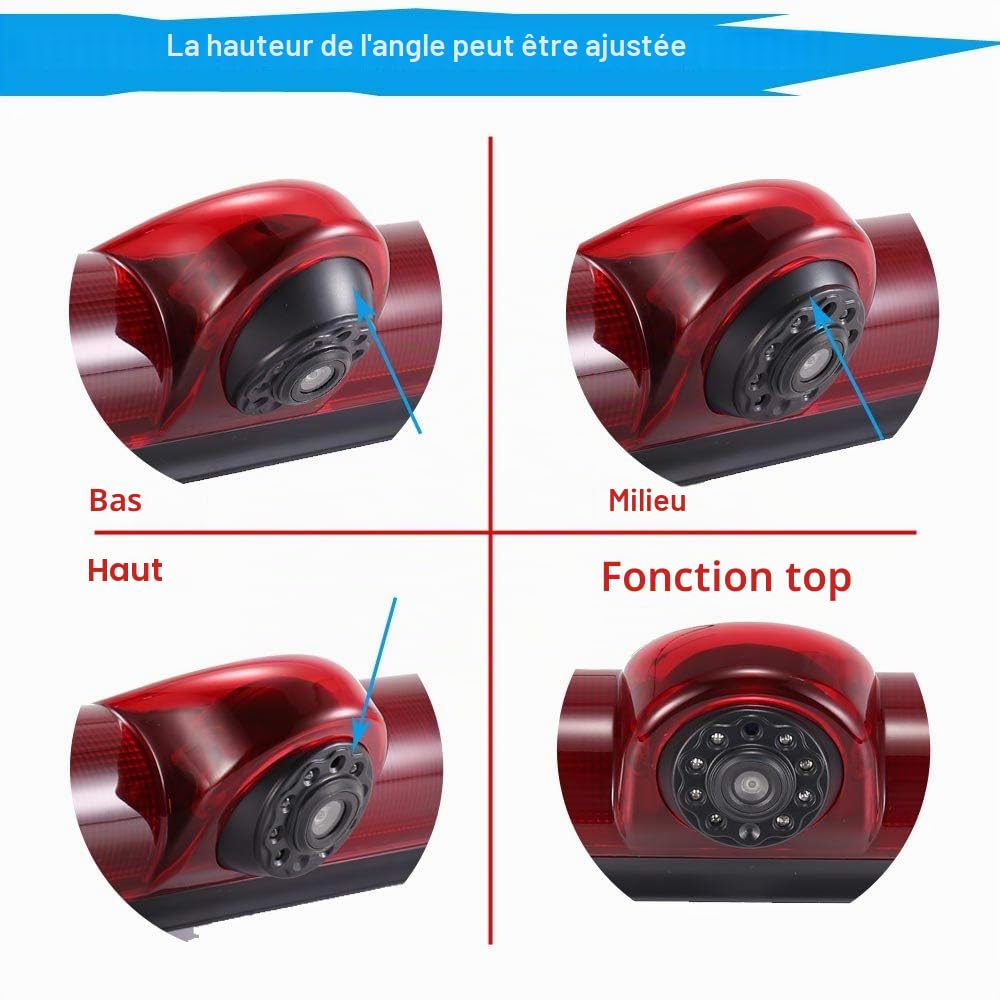 Voiture Troisième monté sur Le Toit Haut caméra Lampe de Frein lumière de Frein Vue arrière Caméra de recul pour Ducato X250/Boxter III Avis AVS325CPR Transporter