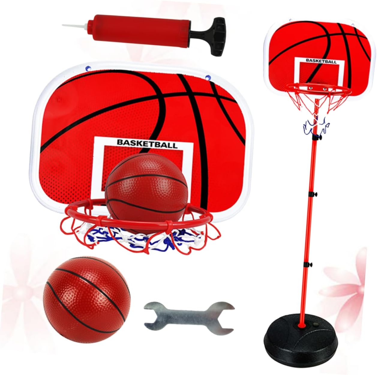 1.2m Liftable Basketball Toy Frame for Play Height One for Boys and Girls Development and Family Fun