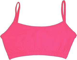 DanshÅ«z Hot Pink Solid Spandex Top (Hot Pink, S)