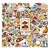 50 calcomanías de vaquero occidental para botella de agua, vinilo campestre, impermeables, para laptop, adultos, niños, adolescentes, guitarra, álbum de recortes, equipaje, casco, patineta, decoración