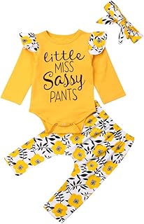 Newborn Infant Baby Floral Clothes,Autumn Girl Boy Long Sleeve Tops+Long Pants 2Pcs Outfits Set,0-4 Years