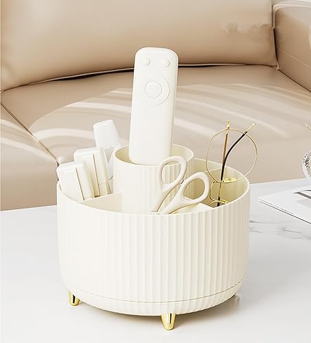 Miniatura 7 de Soporte giratorio de 360 grados para escritorio, 16 ranuras, organizadores de brochas de maquillaje y organizadores de bolígrafos para escritorio,