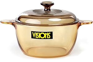 Vision Cookware Amber-Toned Cookpot