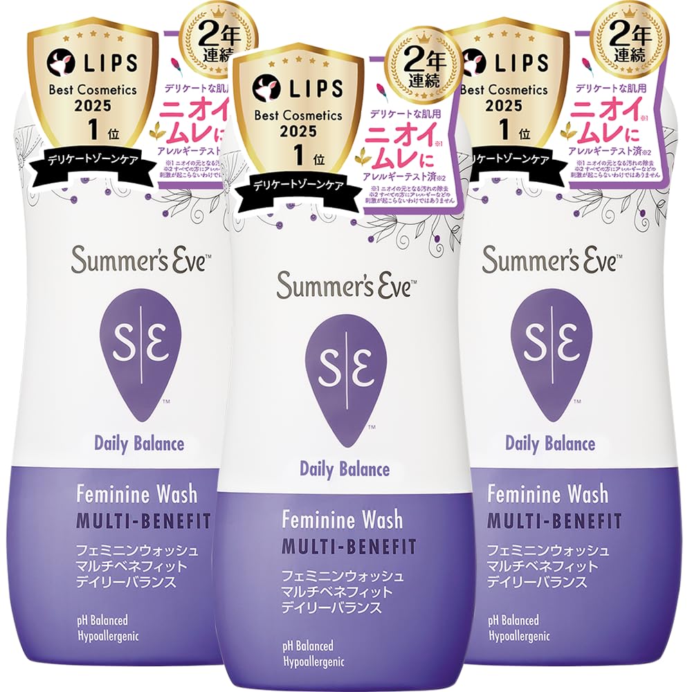 All-Day Care デイリー フェミニンウォッシュ 250ml 2本セット Amazon | 【LIPSデリケートゾーンケアNo1※】 サマーズイブ フェミニン