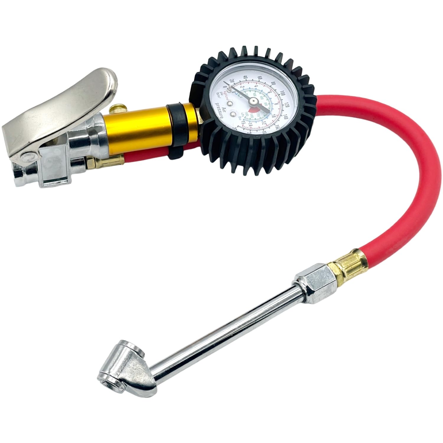 Amazon.co.jp: FJmark エアゲージ タイヤゲージ エアチャック