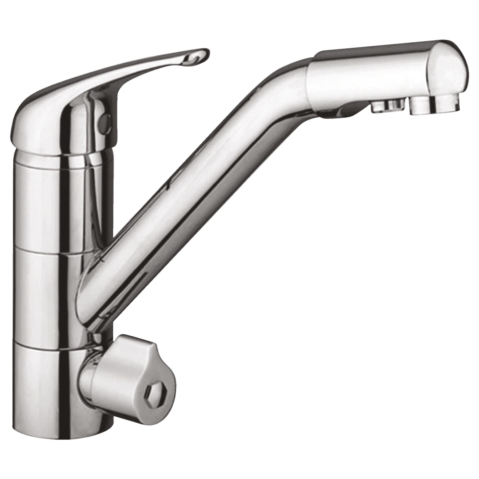 Grifo de 3 vías AQUAWATER 105721: filtración avanzada de agua para el hogar