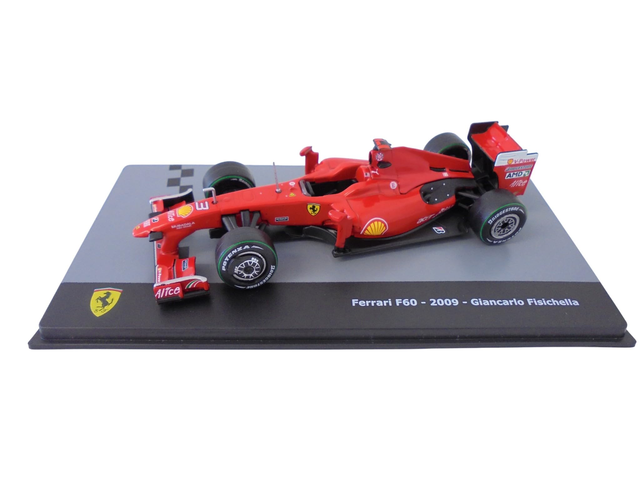 限定品Ferrari F60 2009 GP Italy Fisichella OPO 10 - Formula 1 car Compatible with Ferrari F60-2009 Giancarlo