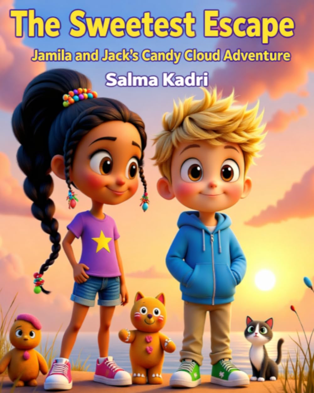 The Sweetest Escape: Jamila and Jack’s Candy Cloud Adventure