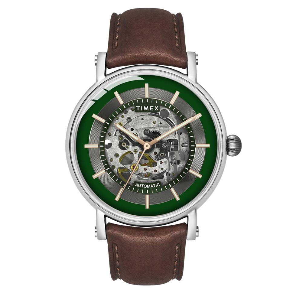 TIMEXAnalog Watch for Men with Round Dial & Water Resistant Man's Wrist Watches