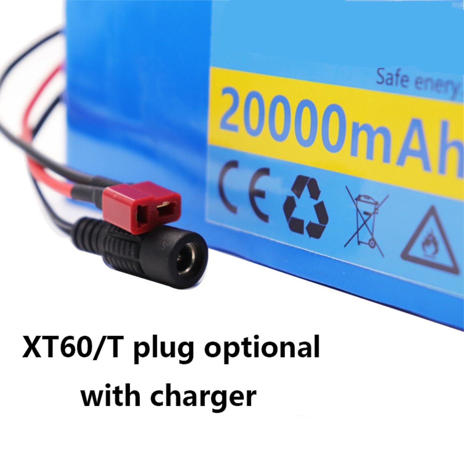 48V 20Ah 13S3P E-Bike Lithium Ion Battery Pack Built-in BMS Protection