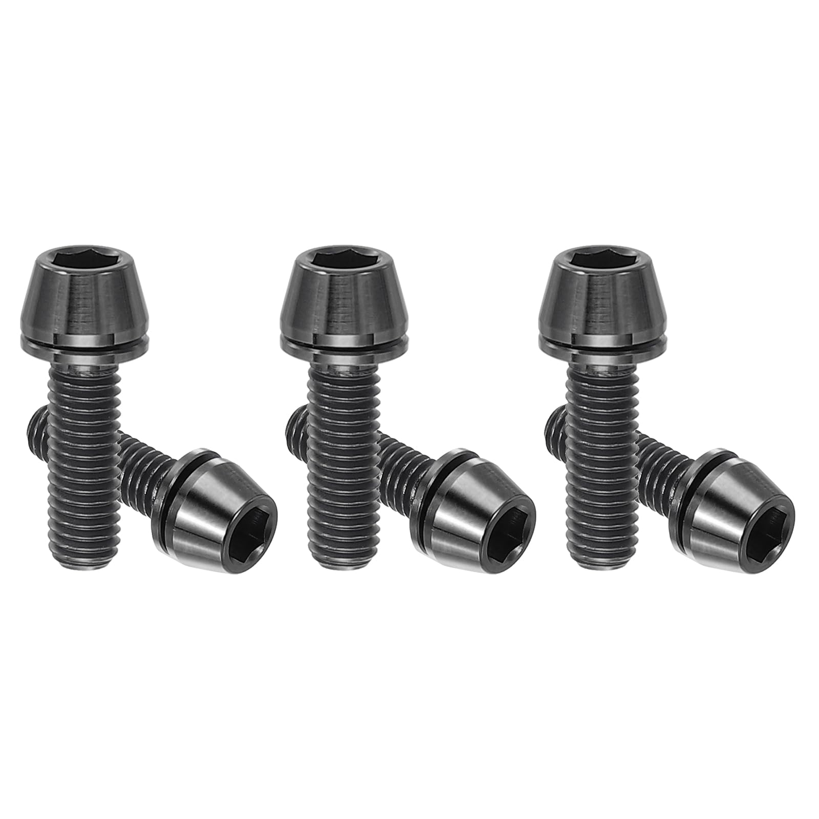 PATIKIL M5x16mm Titanium Bicycle Stem Bolt
