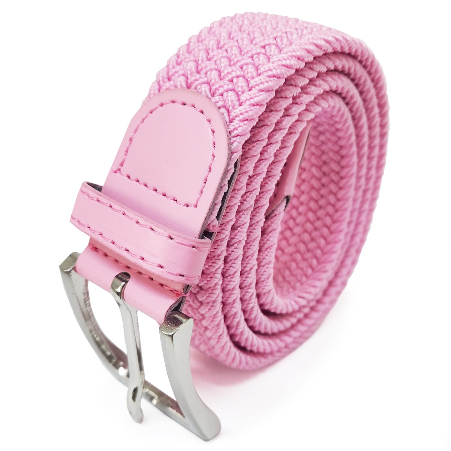 Glamexx24 Elastischer Gürtel Unisex, Geflochtener Stretchgürtel für Damen & Herren, Stufenlos Verstellbarer Stoffgürtel ohne Löcher, Flechtgürtel für Jeans & Freizeithosen (Breite: 3,5 cm)