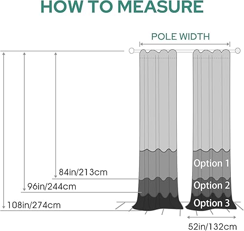 Miniatura 7 de HOMEIDEAS Cortinas traslúcidas de lino verde oliva de 84 pulgadas de largo, 2 paneles de cortinas semitransparentes texturizadas, cortinas de casa