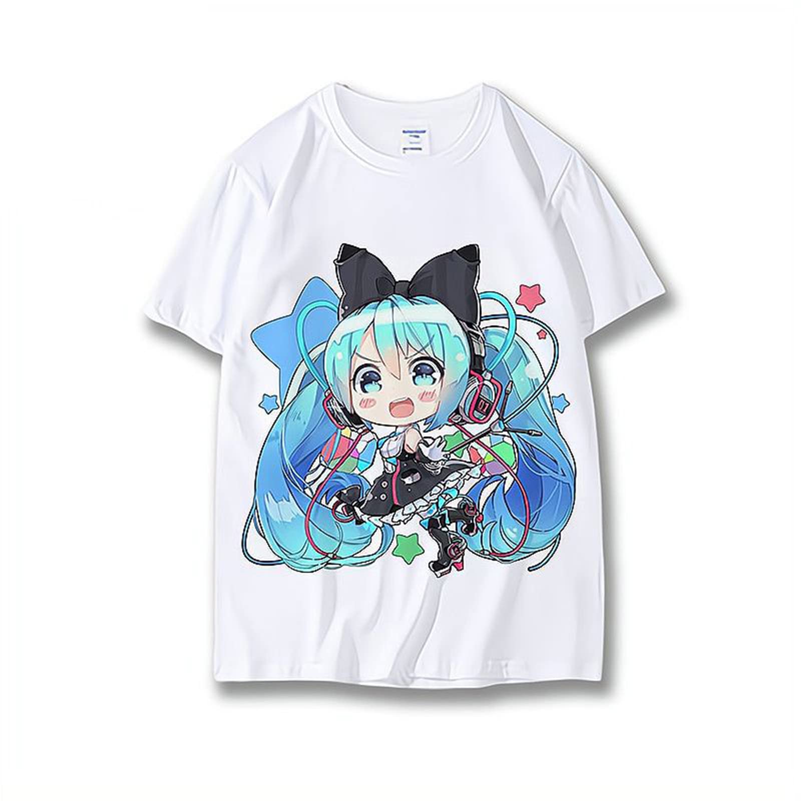 初音ミク　Tシャツ　半袖 00's 初音ミク print T-shirt MEN-L fcｰ278 | 古着屋fuzz city