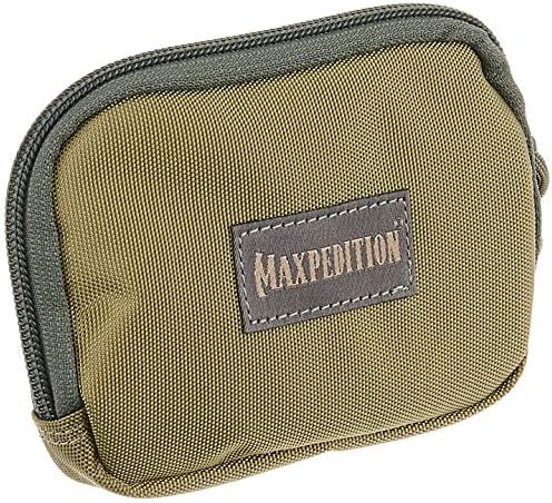 Maxpedition Hook-&-Loop 3" x 5" Zipper Pocket (Khaki-Foliage)
